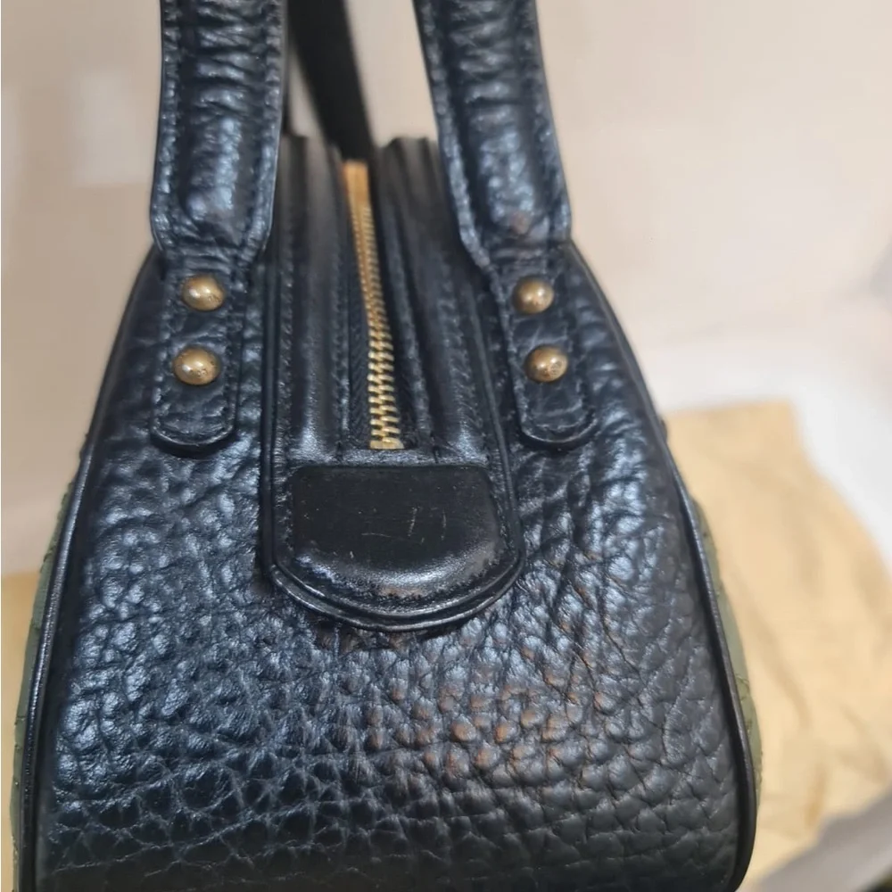 Louis Vuitton Vienna Clara Monogram Quilted Leather Olive Green and Black Bag